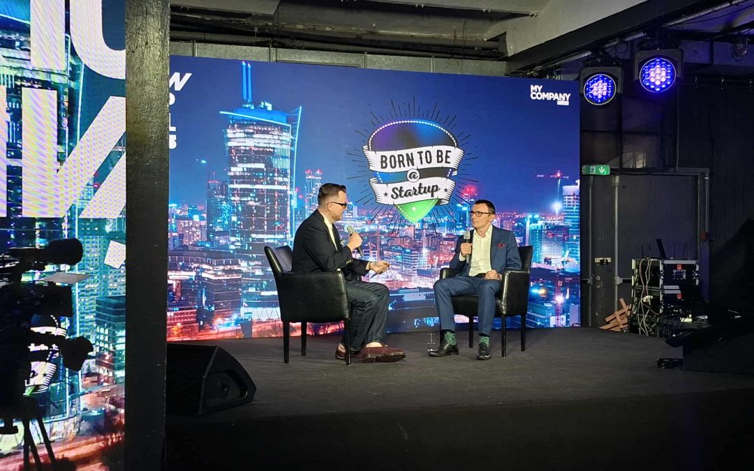Jak przekuć pomysły w realne rozwiązania? Wywiad z dr hab. inż. Piotrem Olczakiem podczas Warsaw Startup Festiwal 2025.
